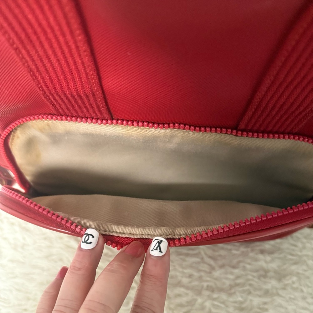 Lacoste Red Mini Backpack - Picture 3 of 8